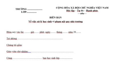 mau-bien-ban-xu-ly-hoc-sinh-vi-pham-noi-quy-nha-truong